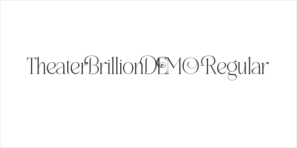 TheaterBrillionDEMO-Regular Logo