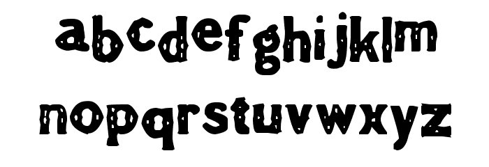TheaterEvent Font LOWERCASE