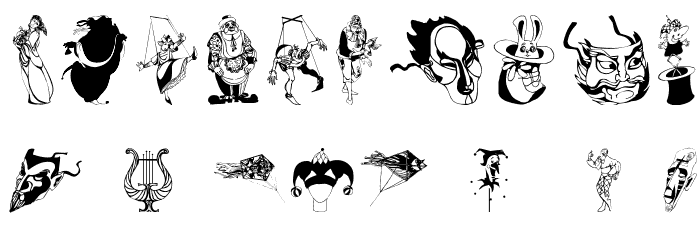 TheaterSymbols Font OTHER CHARS