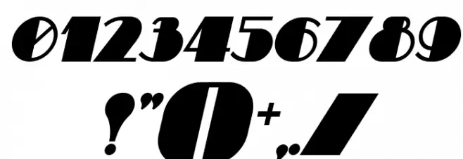 Theatrical Bold Italic Font OTHER CHARS