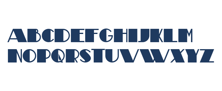 Theatrical Bold Lowercase