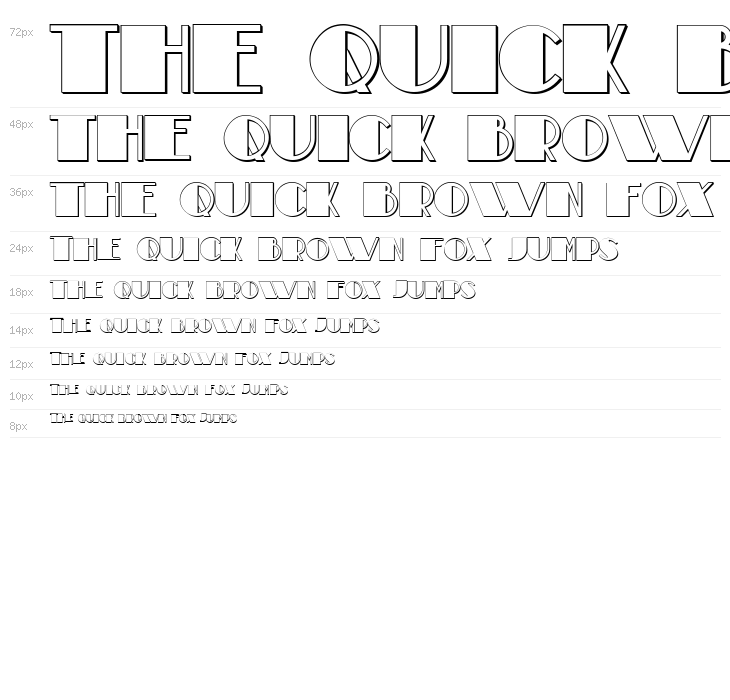 Theatrical Shadow Bold Waterfall