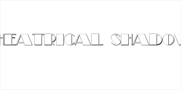 Theatrical Shadow Logo