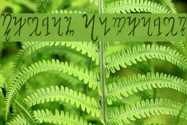 Theban Alphabet Example 2