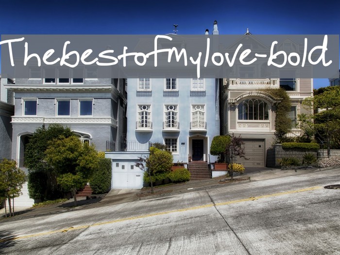 Thebestofmylove-bold Example 3