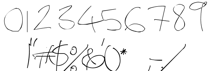 Thebestofmylove-light Font OTHER CHARS