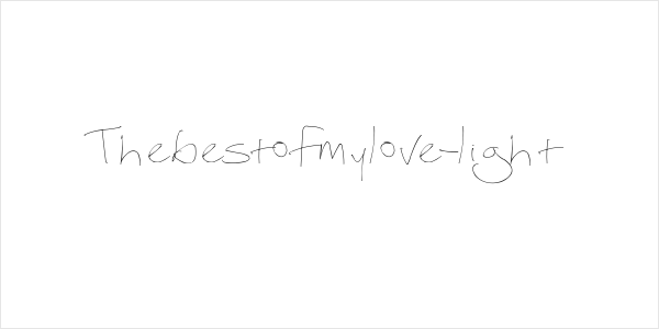 Thebestofmylove-light Logo
