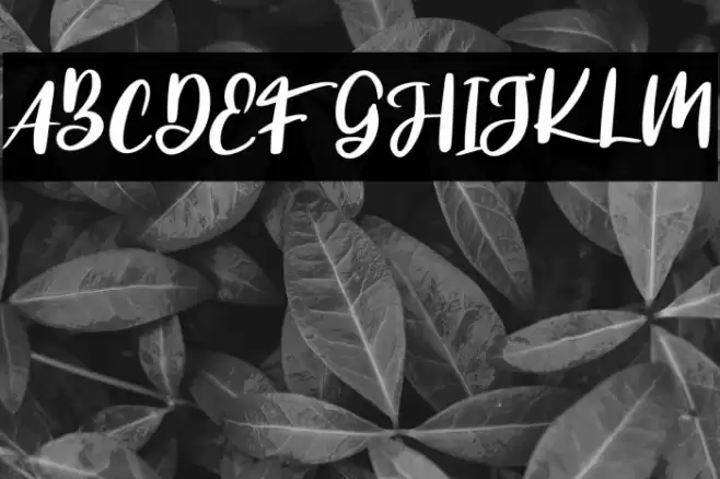 TheblogmalogFREE Font examples