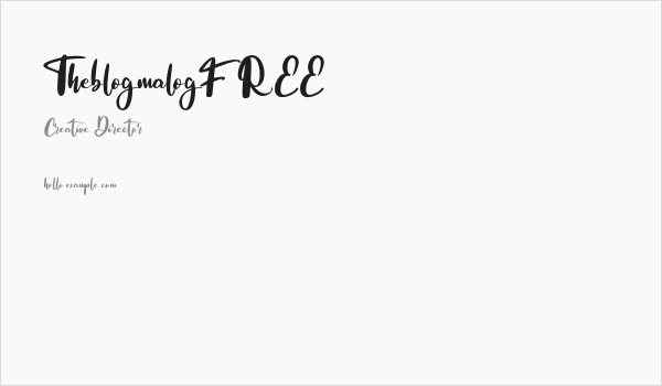 TheblogmalogFREE Business Card