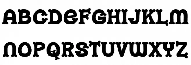 Thebones Demo Шрифта строчной