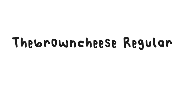 Thebrowncheese Regular Logo
