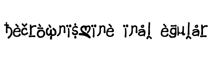 Thecrownismine Final Regular  नि: शुल्क फ़ॉन्ट्स डाउनलोड