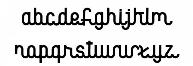 Theghiza Caratteri MINUSCOLO