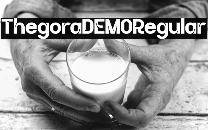 Thegora DEMO Regular Example 1