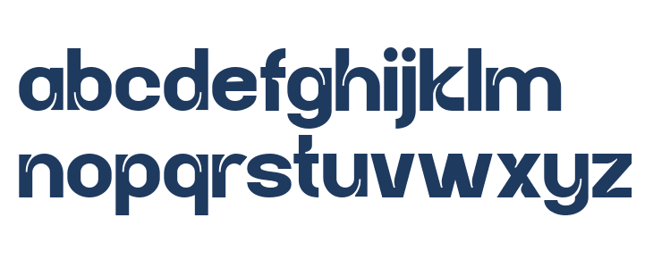 Thegora DEMO Regular Lowercase