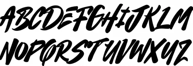 Thelawes DEMO Font LOWERCASE