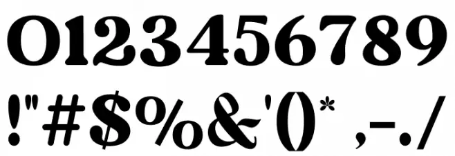 Thelma Personal Used Font OTHER CHARS