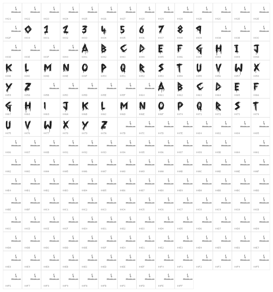 Them People Character Map