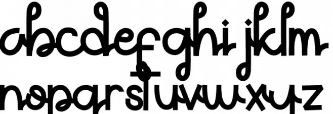 Themarie 字体 小写