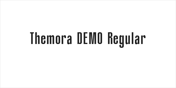 Themora DEMO Regular Logo