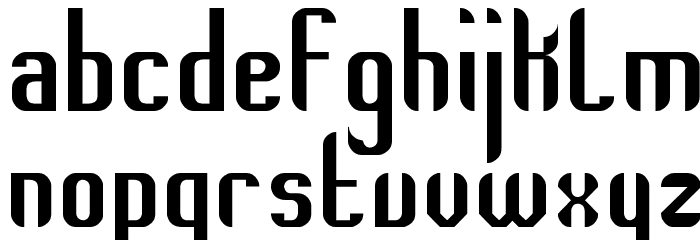 Thempo New St Font LOWERCASE