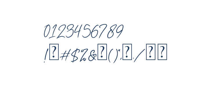 Thenaturalist Free Font Regular Other Characters