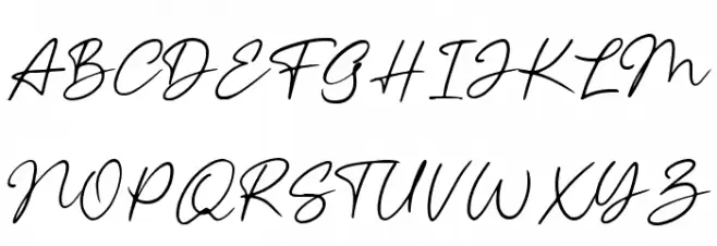 Thenaturalist Free Font Regular 字体 大写