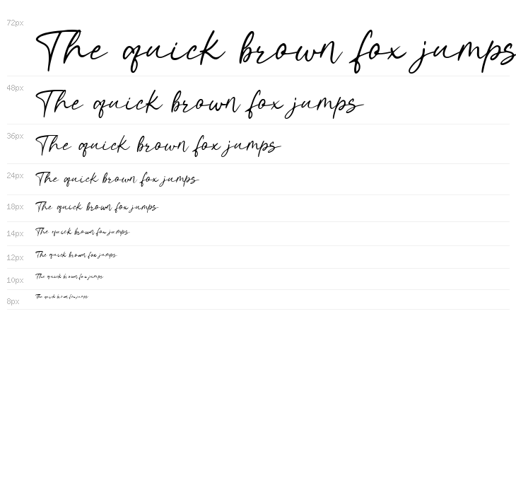 Thenaturalist Free Font Regular Waterfall