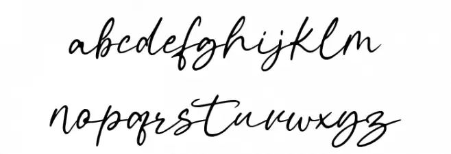 Thenaturalist Free Font Regular फ़ॉन्ट लोअरकेस