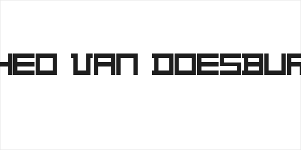 Theo Van Doesburg Logo