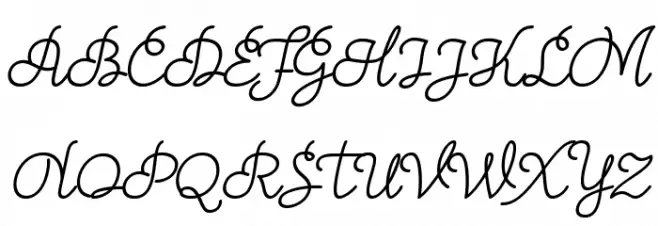Theodista Decally Italic Polices MAJUSCULES