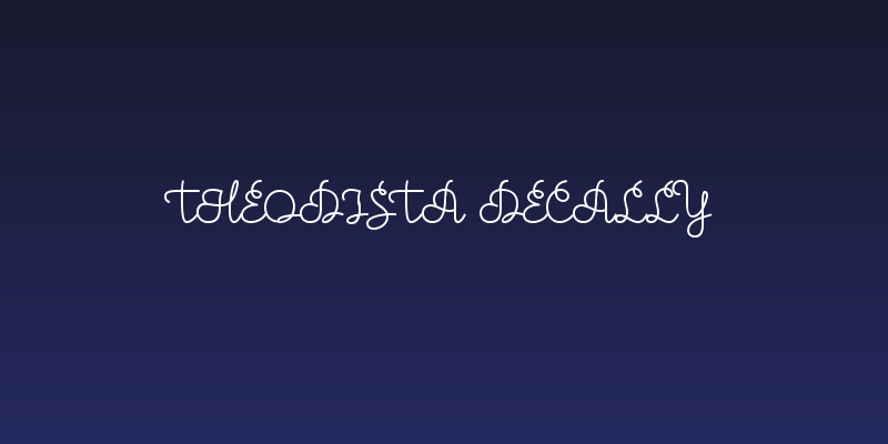 Theodista Decally Social Header