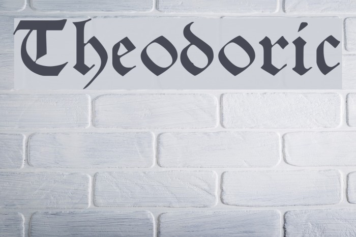 Theodoric Font examples