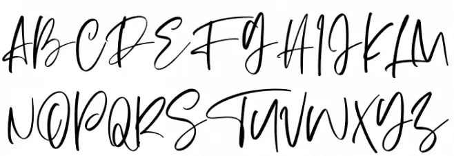 Theodorlane Free Font OTHER CHARS