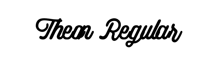 Theon Regular Font