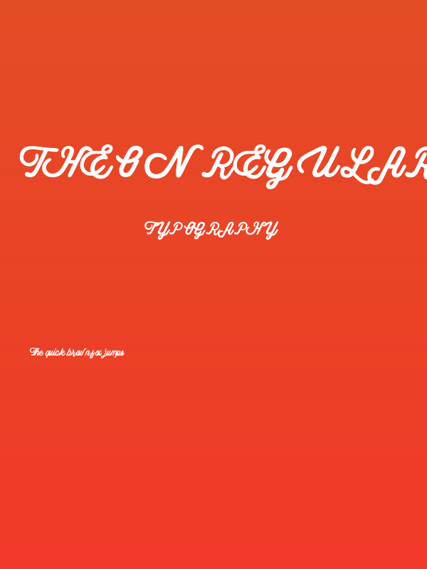 Theon Regular Poster