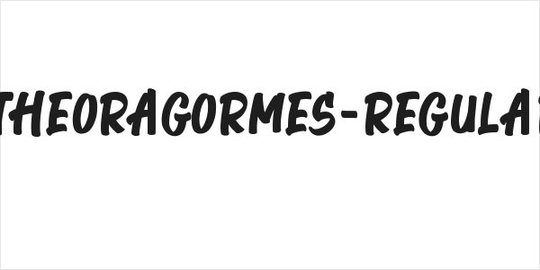 TheoraGormes-Regular Logo