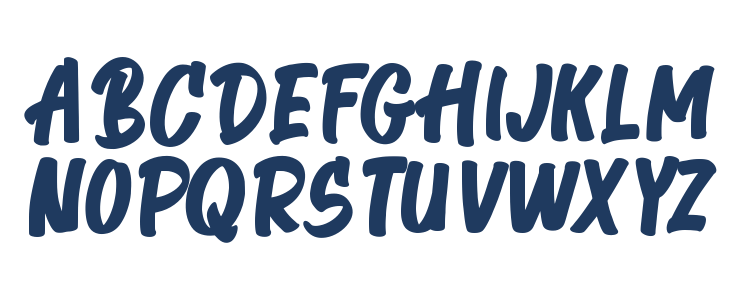 TheoraGormes-Regular Lowercase