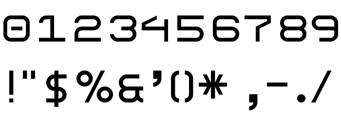 Theorem NBP Font OTHER CHARS