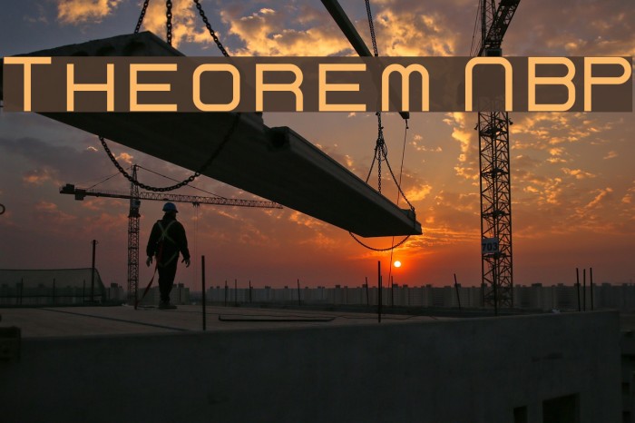 Theorem NBP Font examples