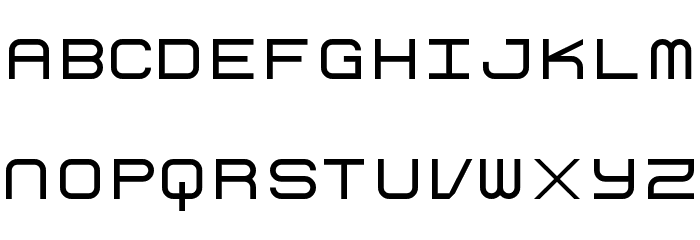 Theorem NBP Font LOWERCASE