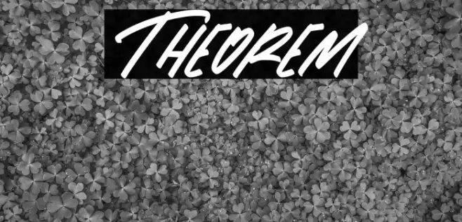 Theorem Font examples