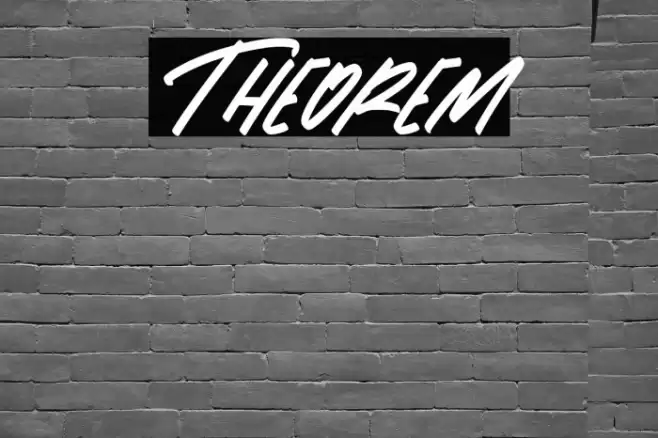 Theorem Font examples