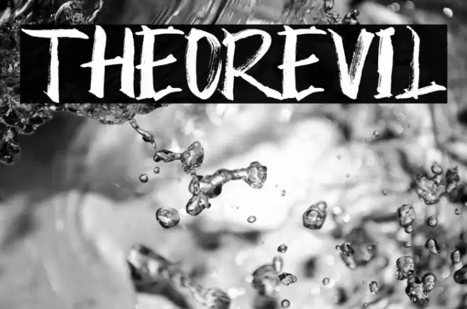 Theorevil Font examples
