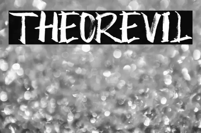 Theorevil Font examples