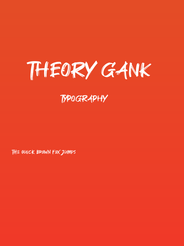 Theory Gank Poster
