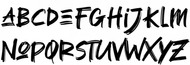 Theory Gank Font LOWERCASE