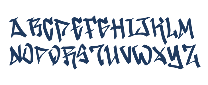 Theory Graffiti Demo Uppercase