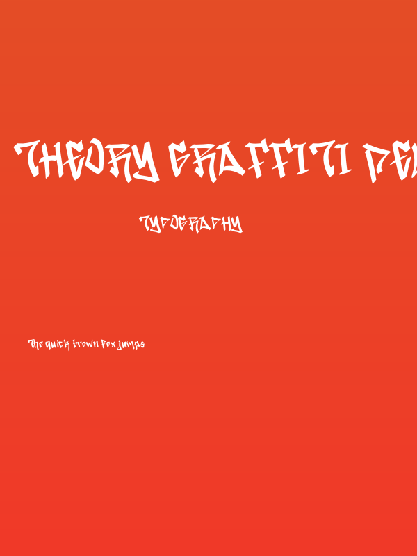 Theory Graffiti Demo Poster