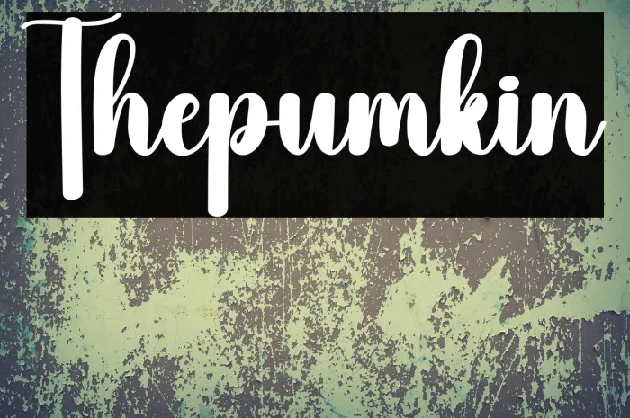 Thepumkin Example 1